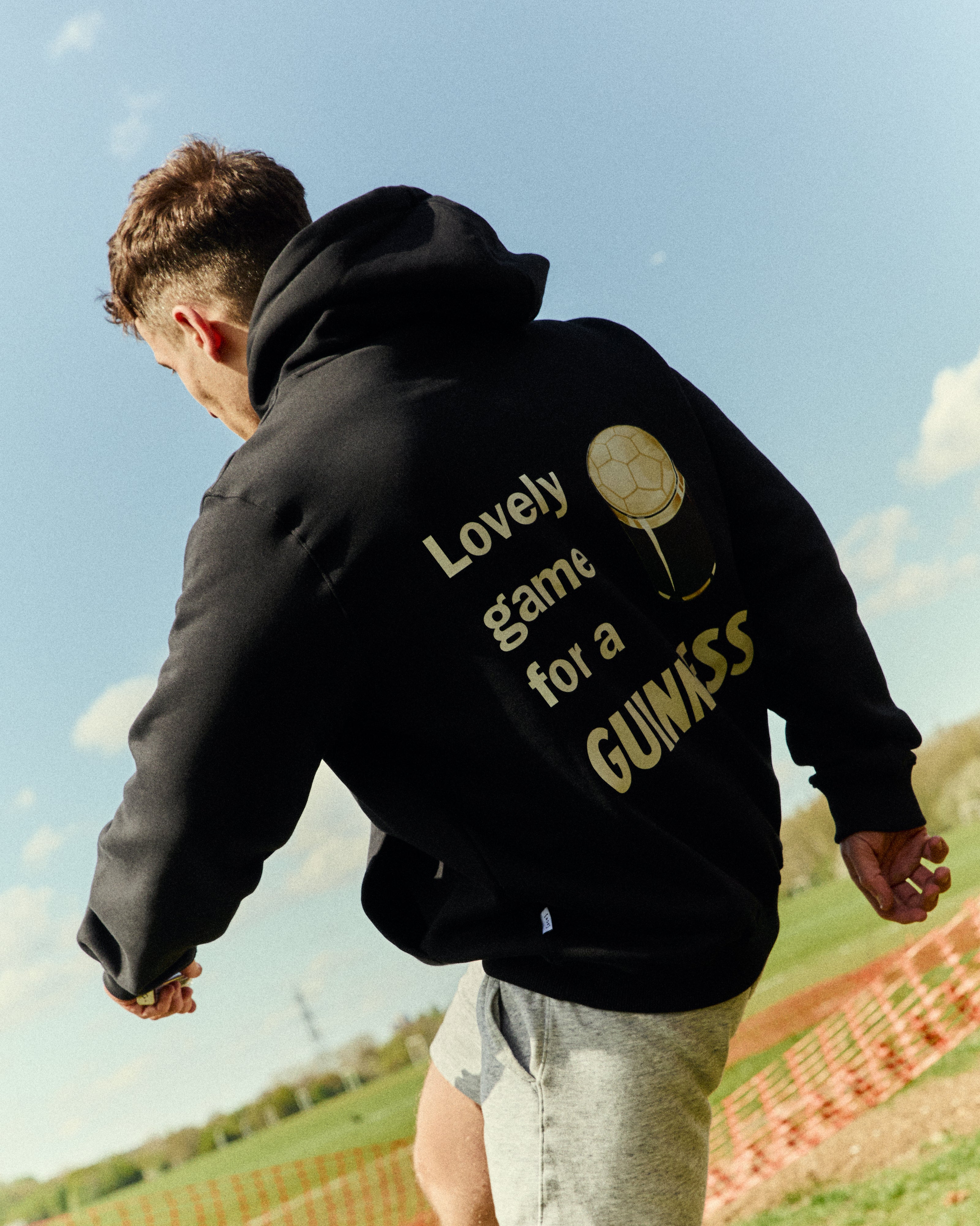 ART OF x Guinness | Lovely Game For A Guinness Graphic Football Hoodie