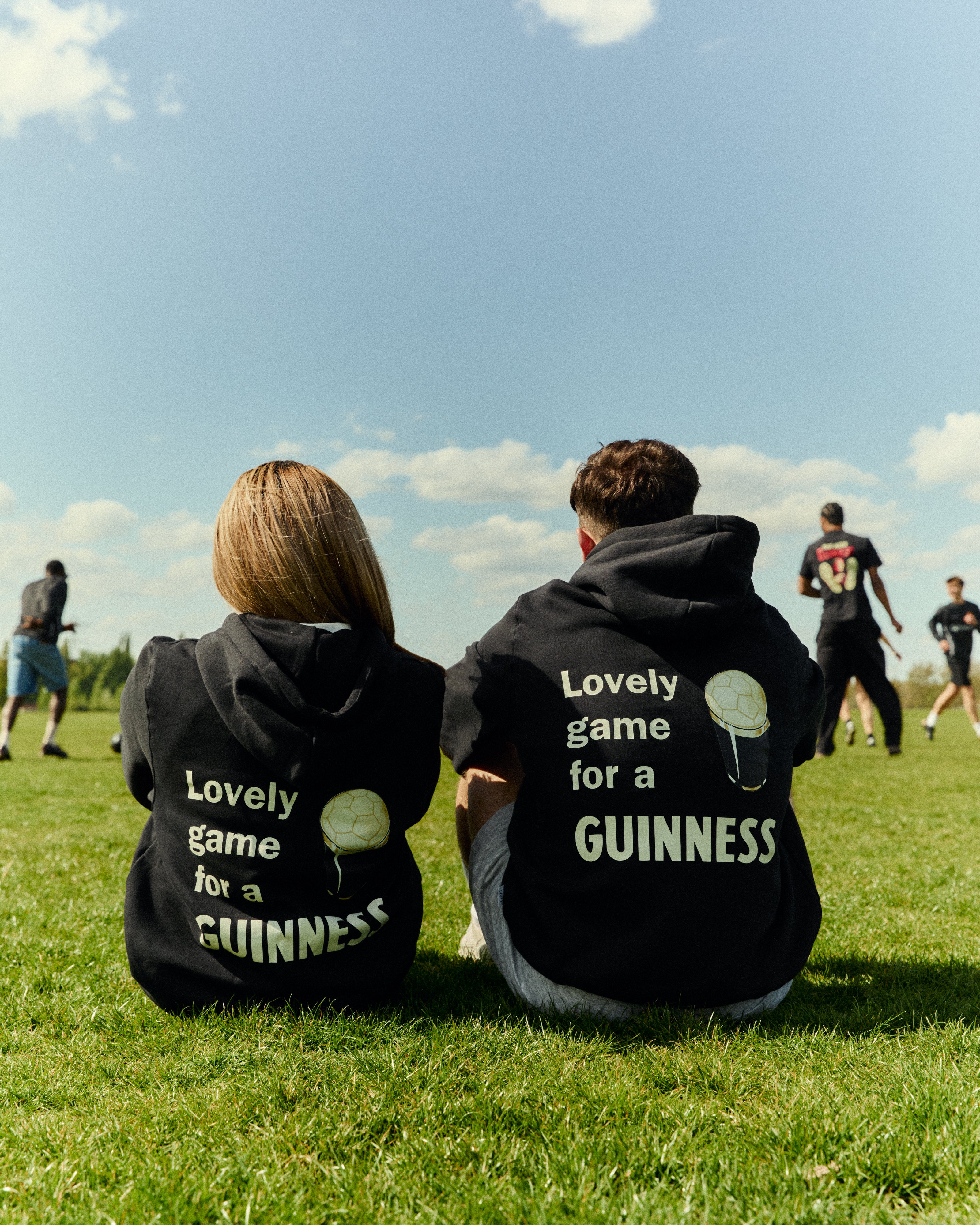 ART OF x Guinness | Lovely Game For A Guinness Graphic Football Hoodie