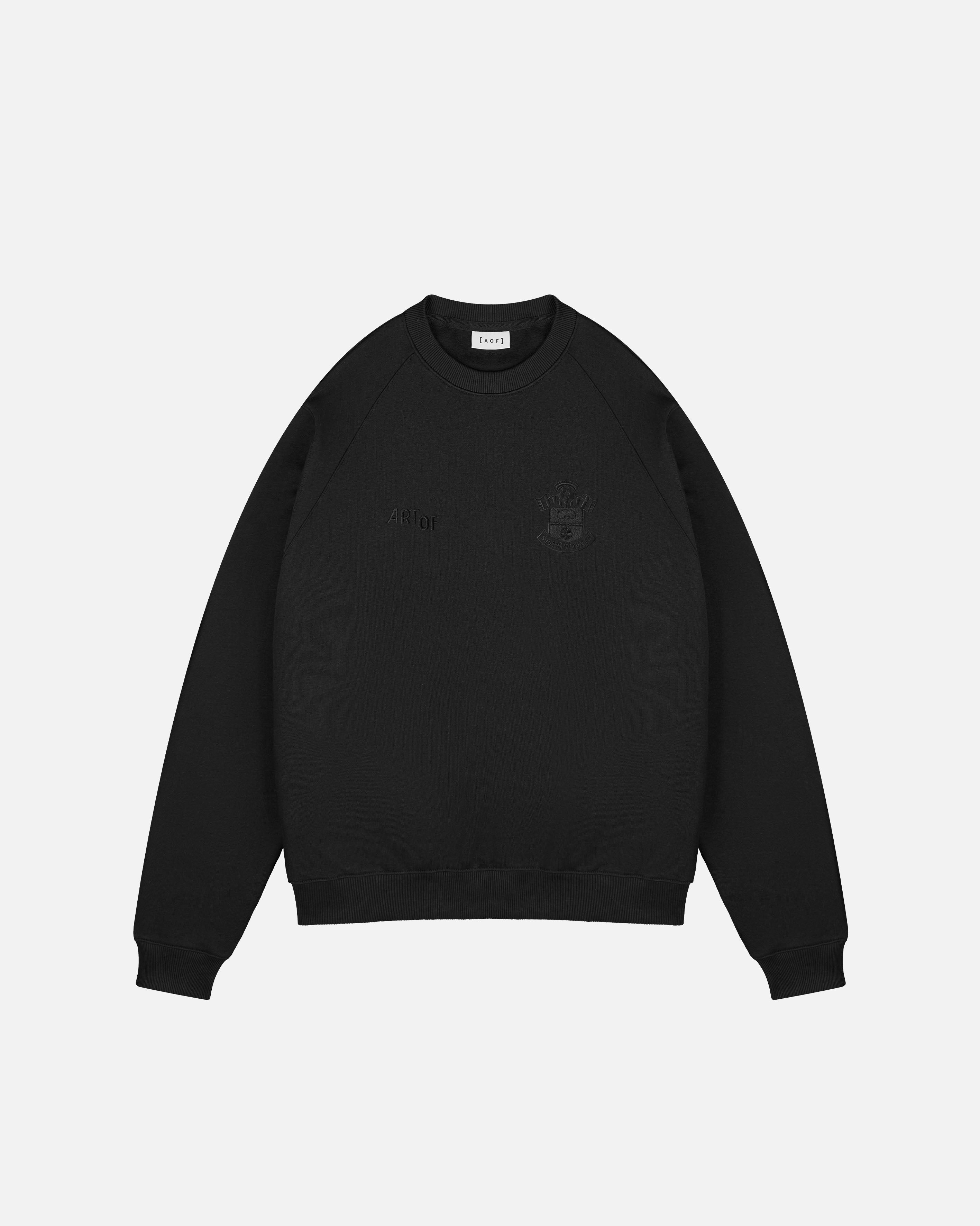 ART OF Football x Southampton Blackout Raglan Sweat | AOF x SFC