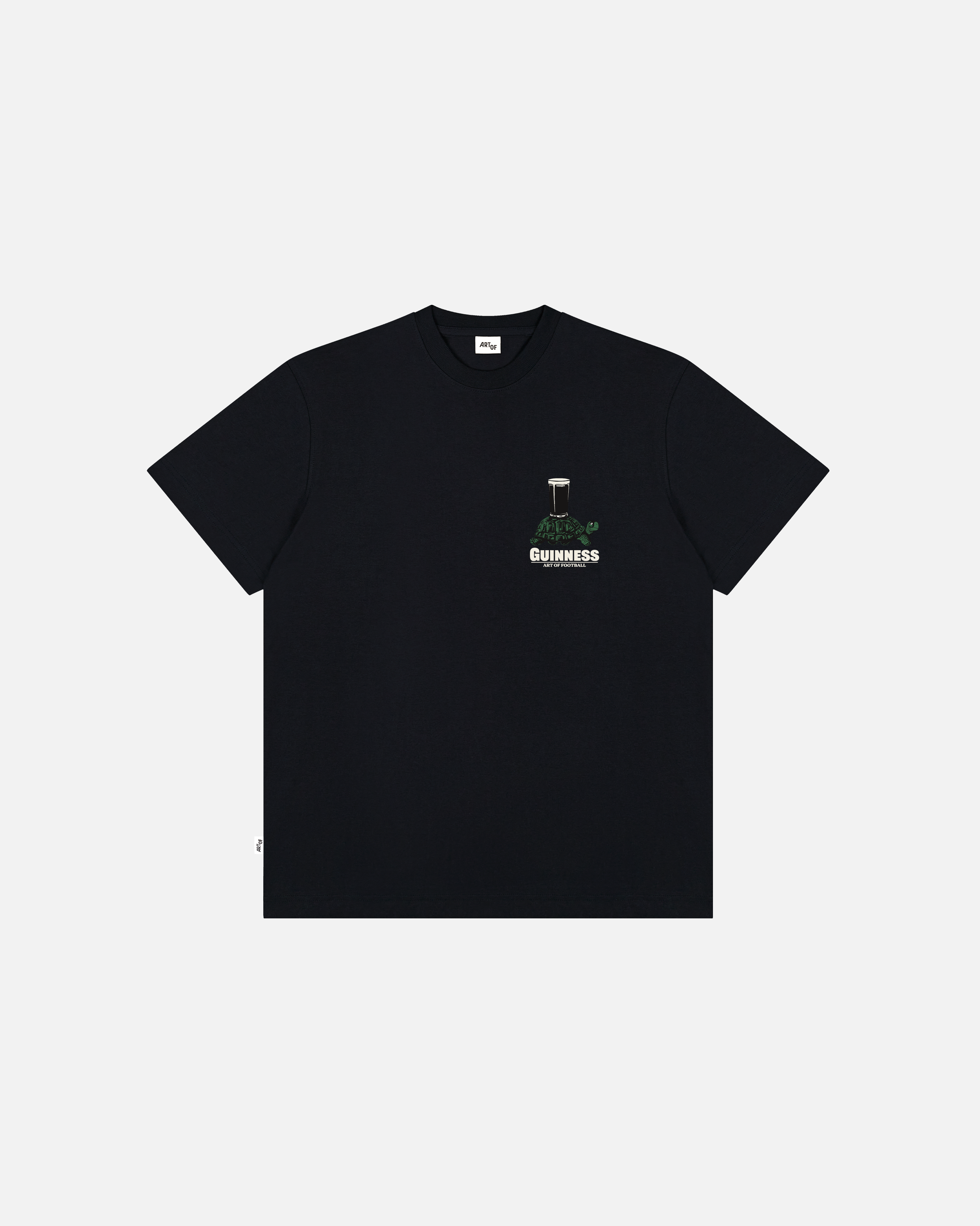 ART OF x Guinness It's a Long Season Tee | Black Football T-shirt
