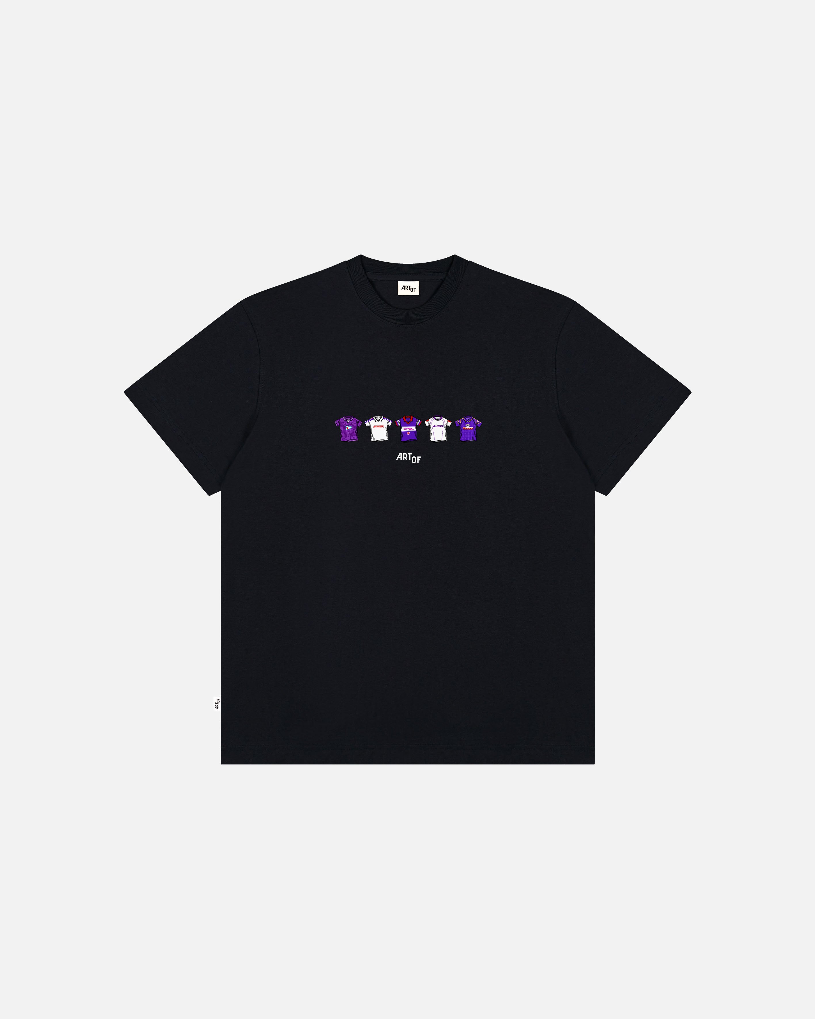 ART OF Fiorentina Classics Tee | Black Graphic Football T-shirt