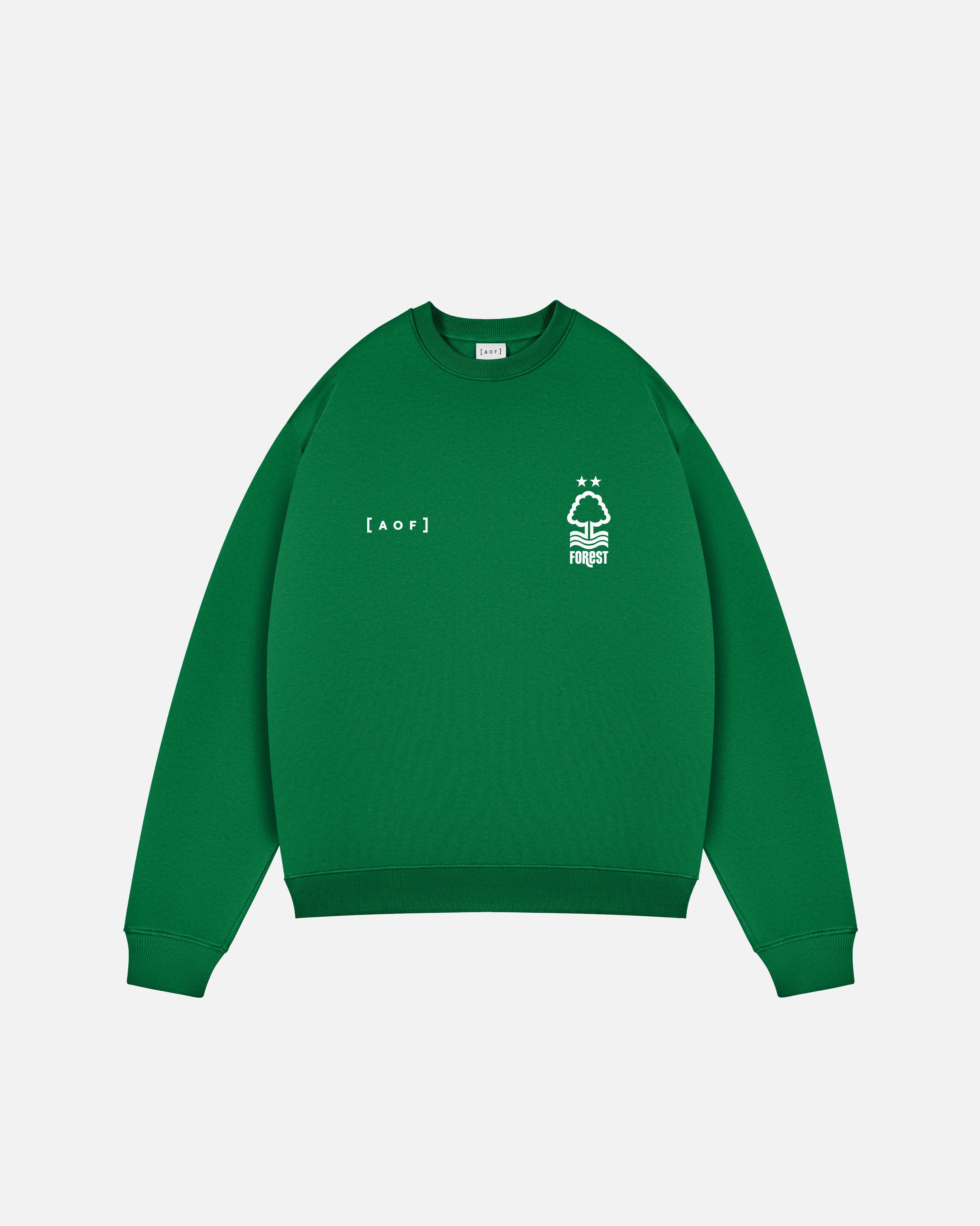 ART OF x Forest Cloughie's Forest Green Sweat | NFFC Football Merch