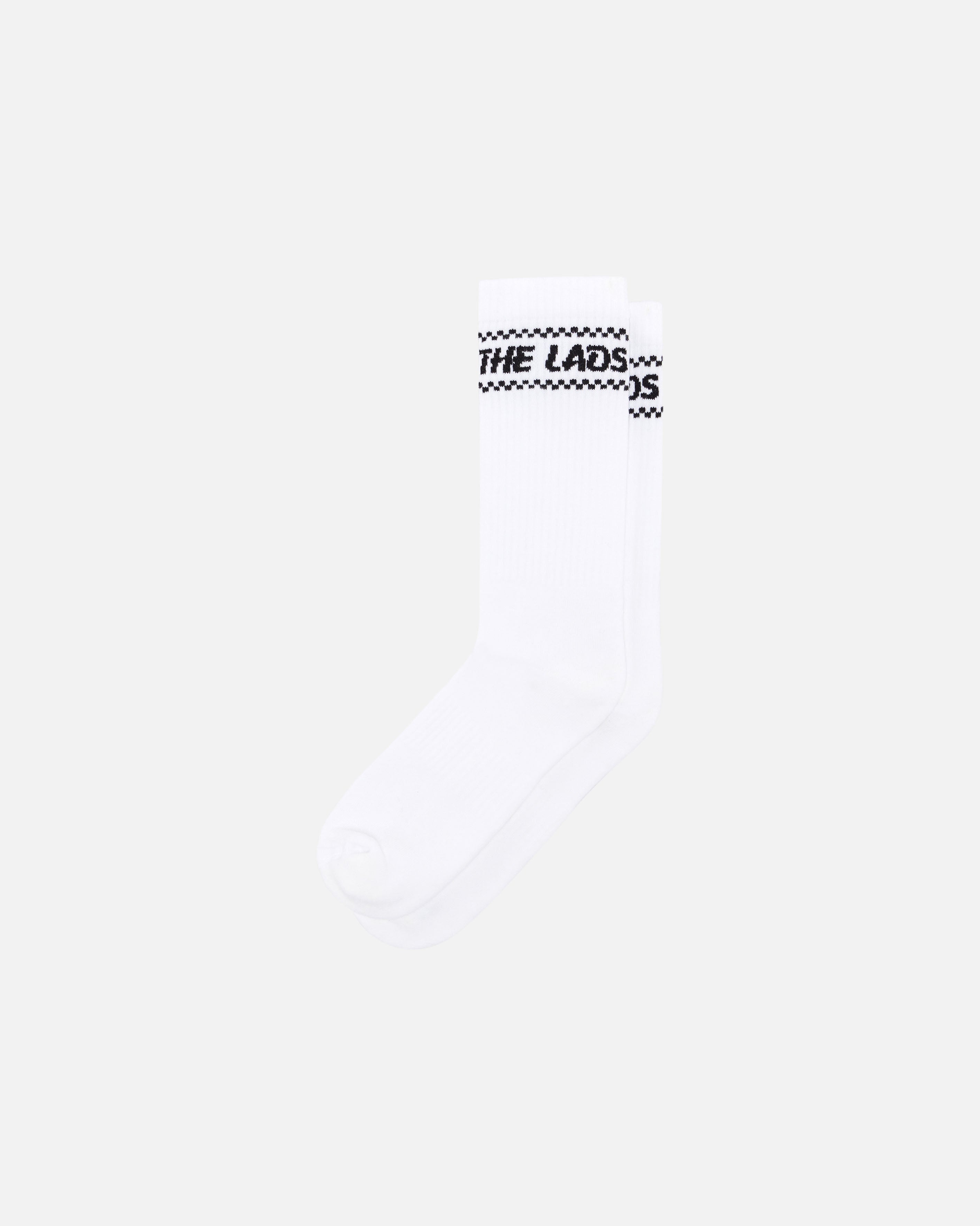 ART OF Toon Scarf Socks | NUFC White Knitted Football Accessories
