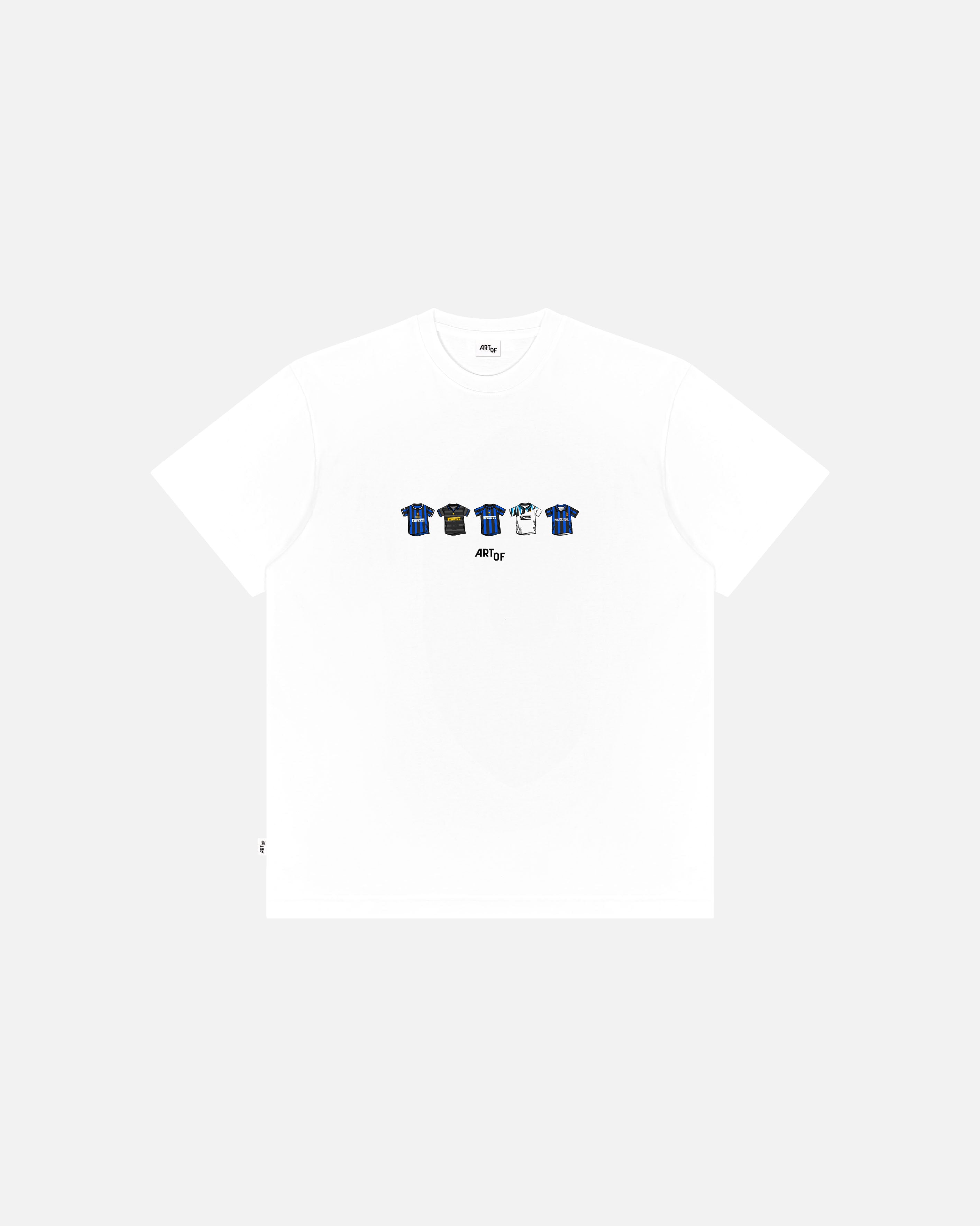 ART OF Inter Milan Classics Tee | White Graphic Football T-shirt
