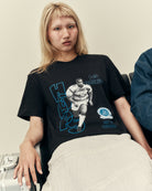 ART OF x QPR Ferdinand Tee | Black Graphic Football Player T-shirt