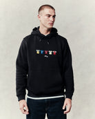 ART OF AFC Embroidered Classics Black Hoodie | Football Sweat