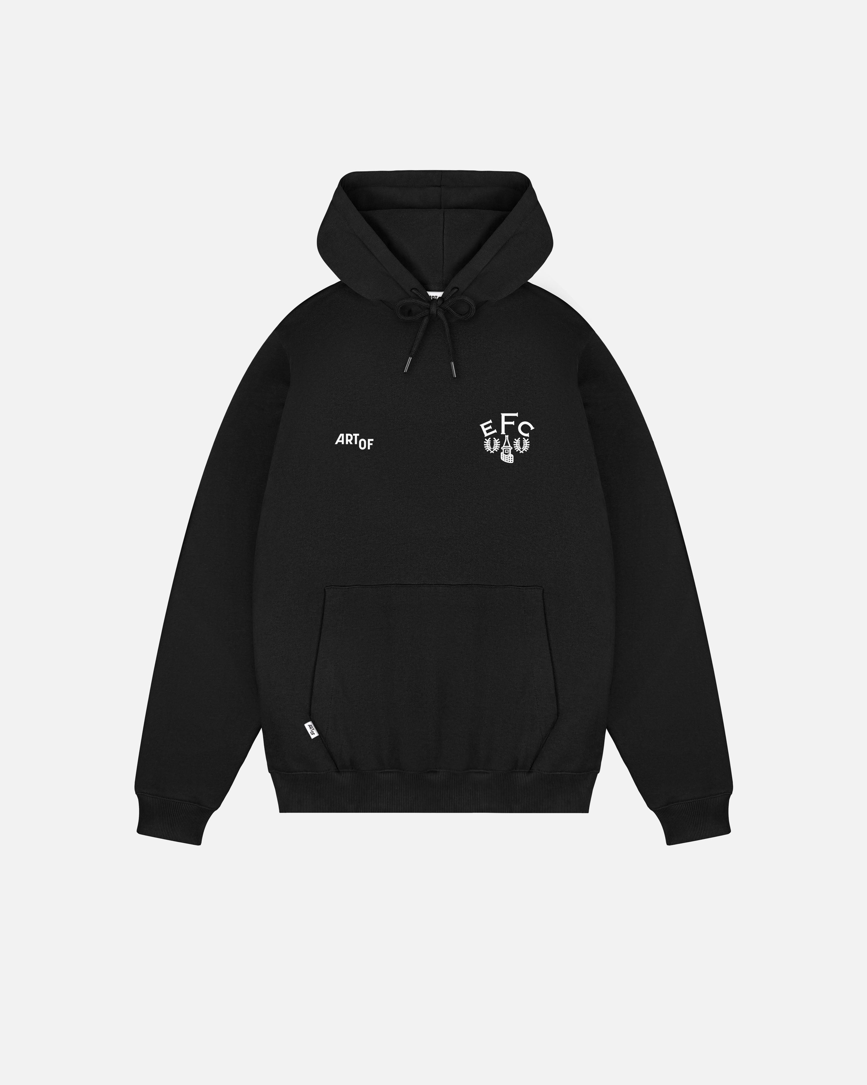 ART OF x Everton Heritage Hoodie | EFC Black Printed Football Sweat