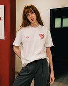 ART OF x Sunderland Heritage Tee | SAFC White Graphic Football T-shirt