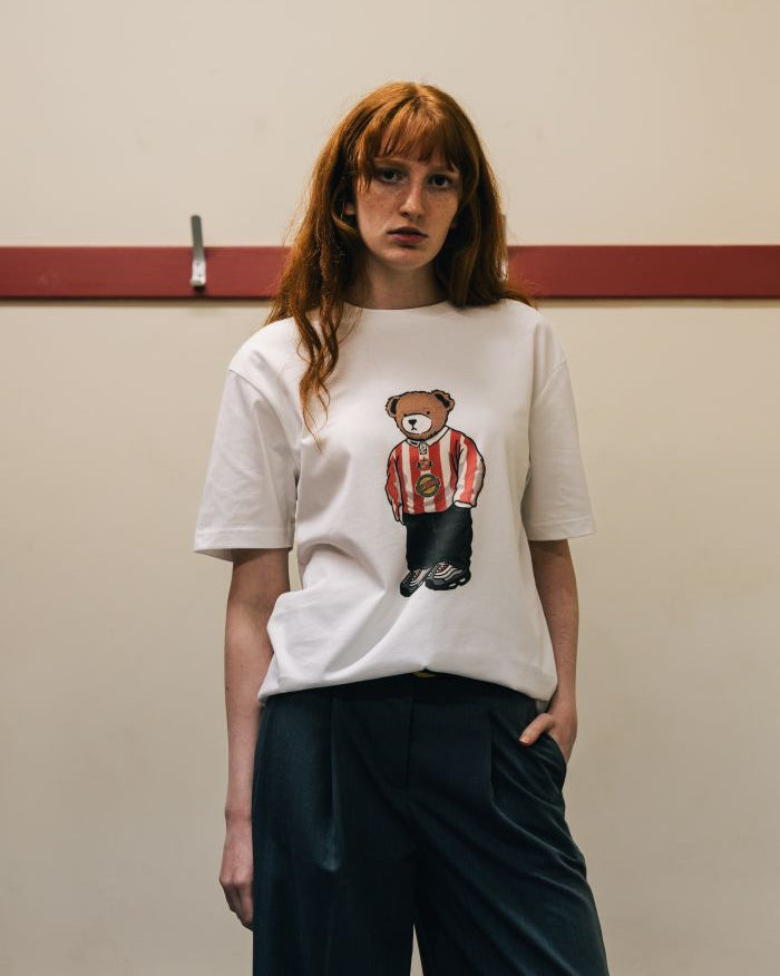 ART OF x Sunderland Home Pickles Tee | SAFC White Football T-shirt
