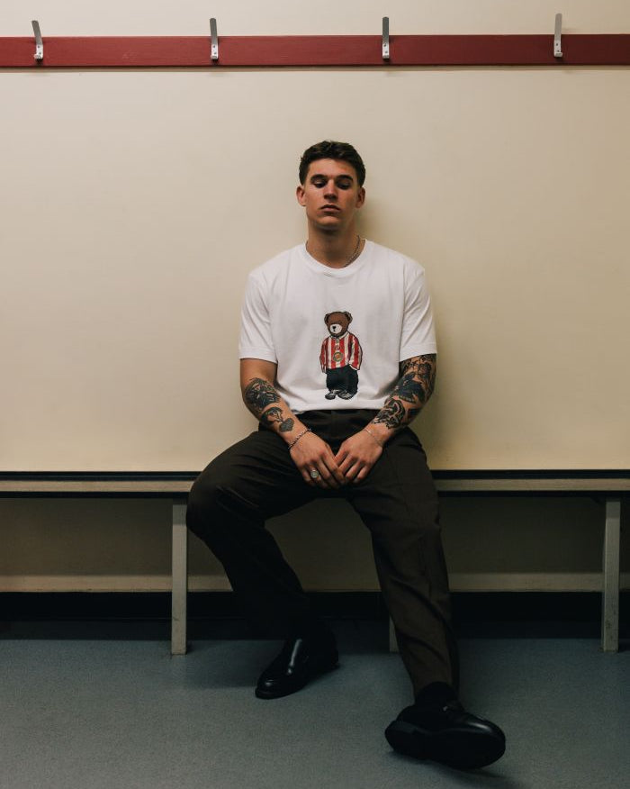 ART OF x Sunderland Home Pickles Tee | SAFC White Football T-shirt