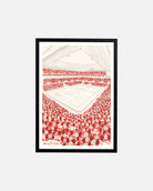 ART OF x Sunderland 12th Man Framed Football Print | SAFC Wall Art