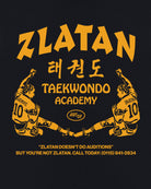 ART OF Zlatan Tee | MUFC Black Graphic Football T-shirt