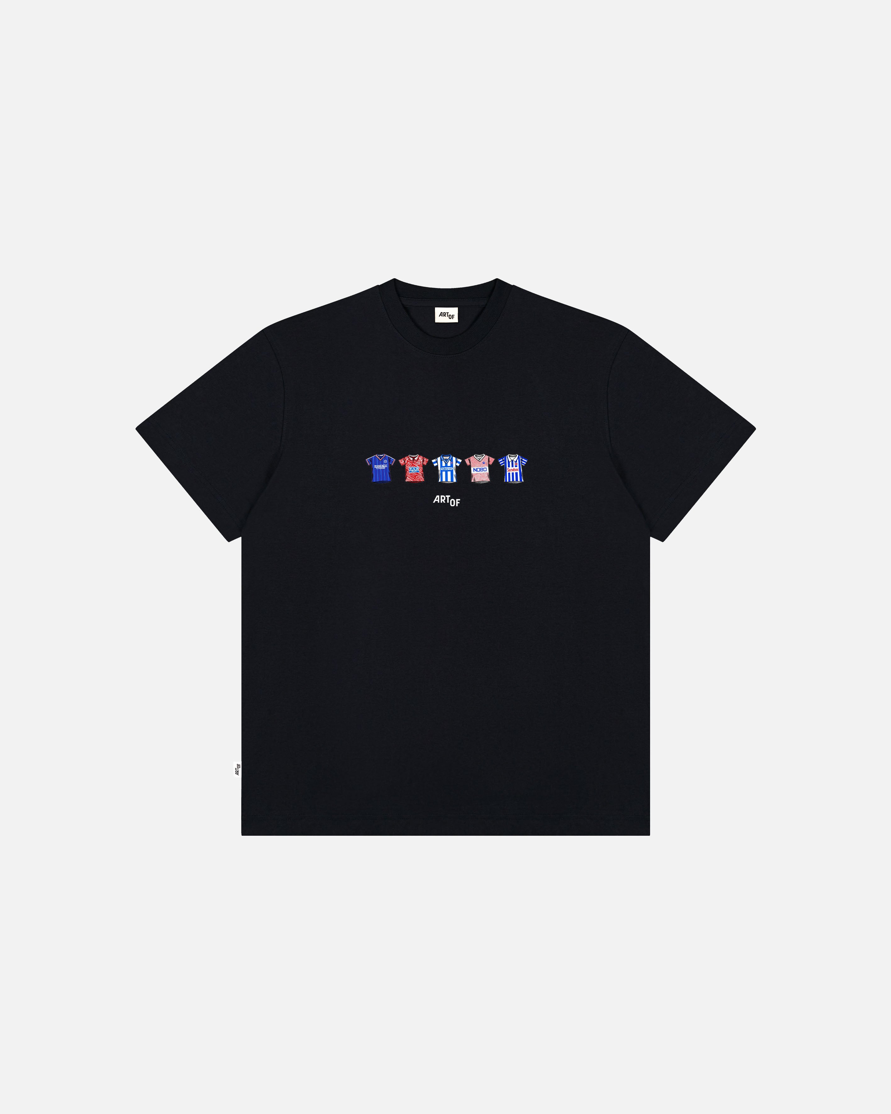 ART OF Brighton Classics Tee | BHAFC Black Graphic Football T-shirt