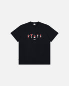 ART OF AFC Printed Icons Tee | Black Graphic Football T-shirt