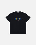 ART OF Boca Printed Classics Tee | Black Graphic Football T-shirt