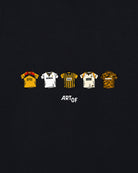 ART OF Hull Printed Classics Tee | HCFC Black Graphic Football T-shirt