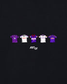 ART OF Fiorentina Classics Tee | Black Graphic Football T-shirt