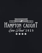 ART OF Hampton Caught Tee | Black Graphic Woman's Football T-shirt