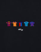 ART OF Barcelona Printed Classics Tee | Black Graphic Football T-shirt