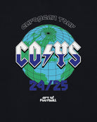 ART OF Spurs COYS European Tour 24-25 | Black Graphic Football T-shirt