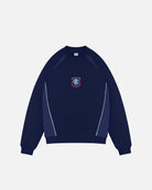 ART OF x Rangers Black Panelled Sweat | RFC Embroidered Football Merch