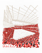 ART OF United 12th Man Tee | MUFC White Graphic Football T-shirt