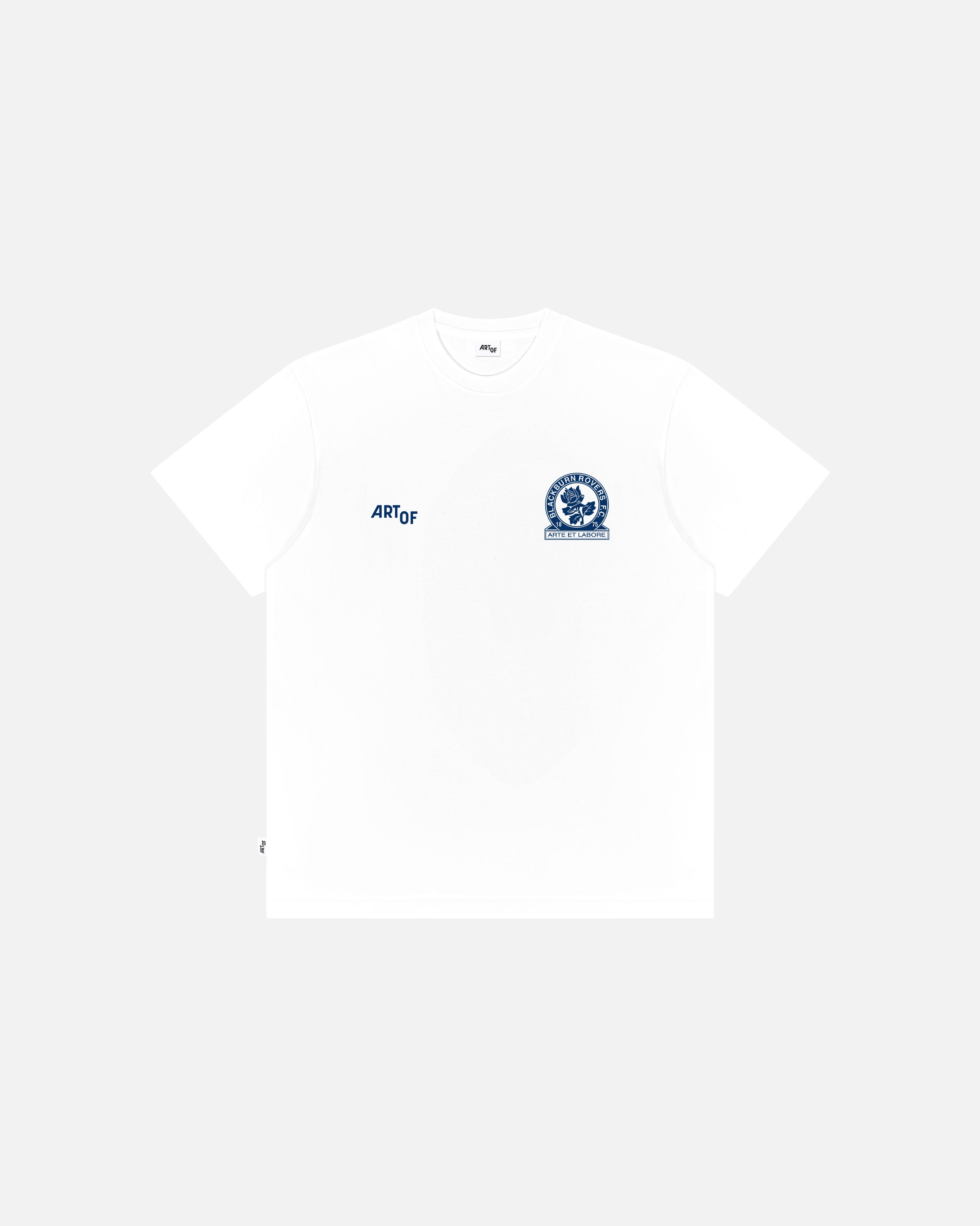 ART OF x Blackburn Heritage Tee | BRFC White Graphic Football T-shirt