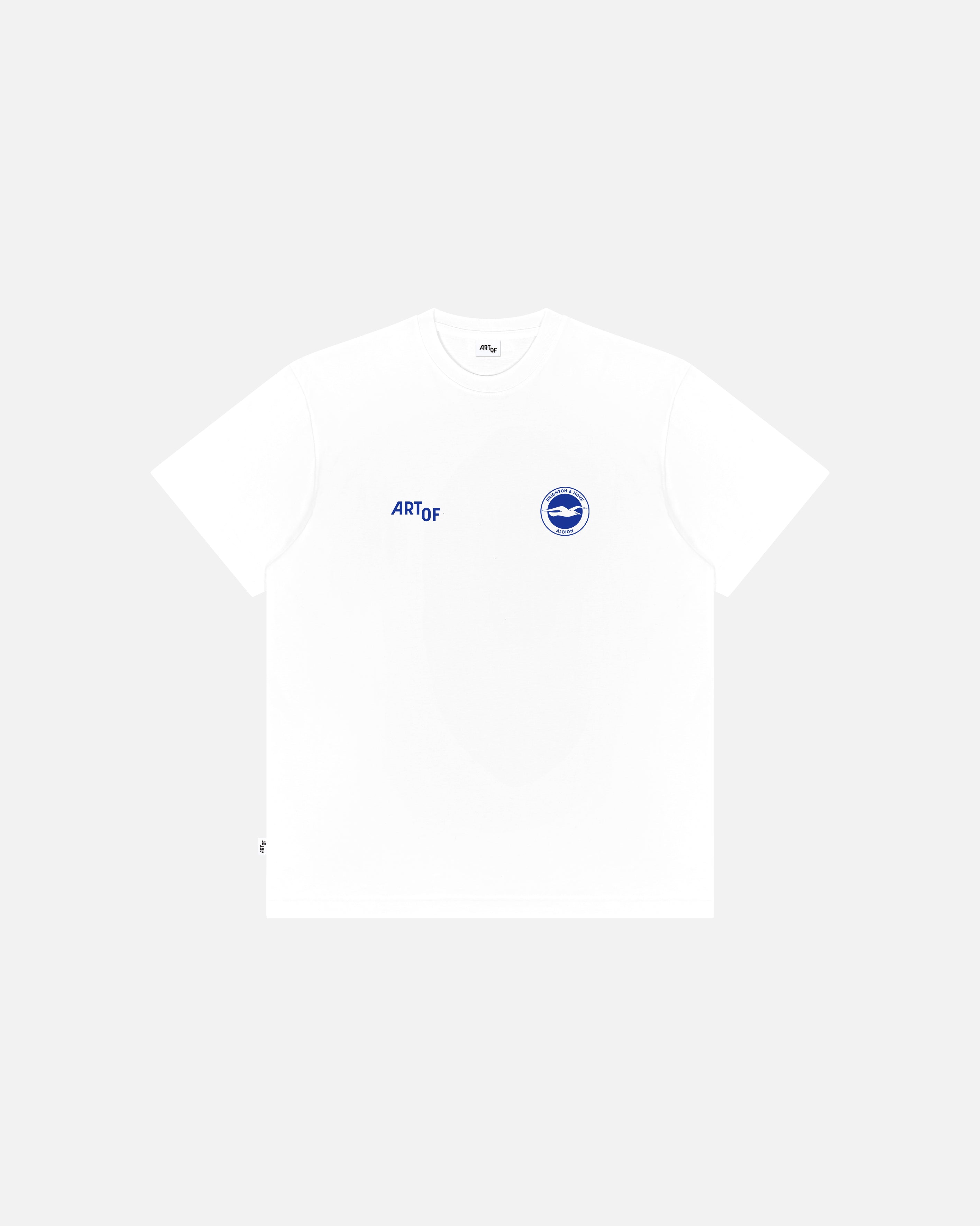 ART OF x Brighton World Famous Tee | BHAFC White Football T-shirt