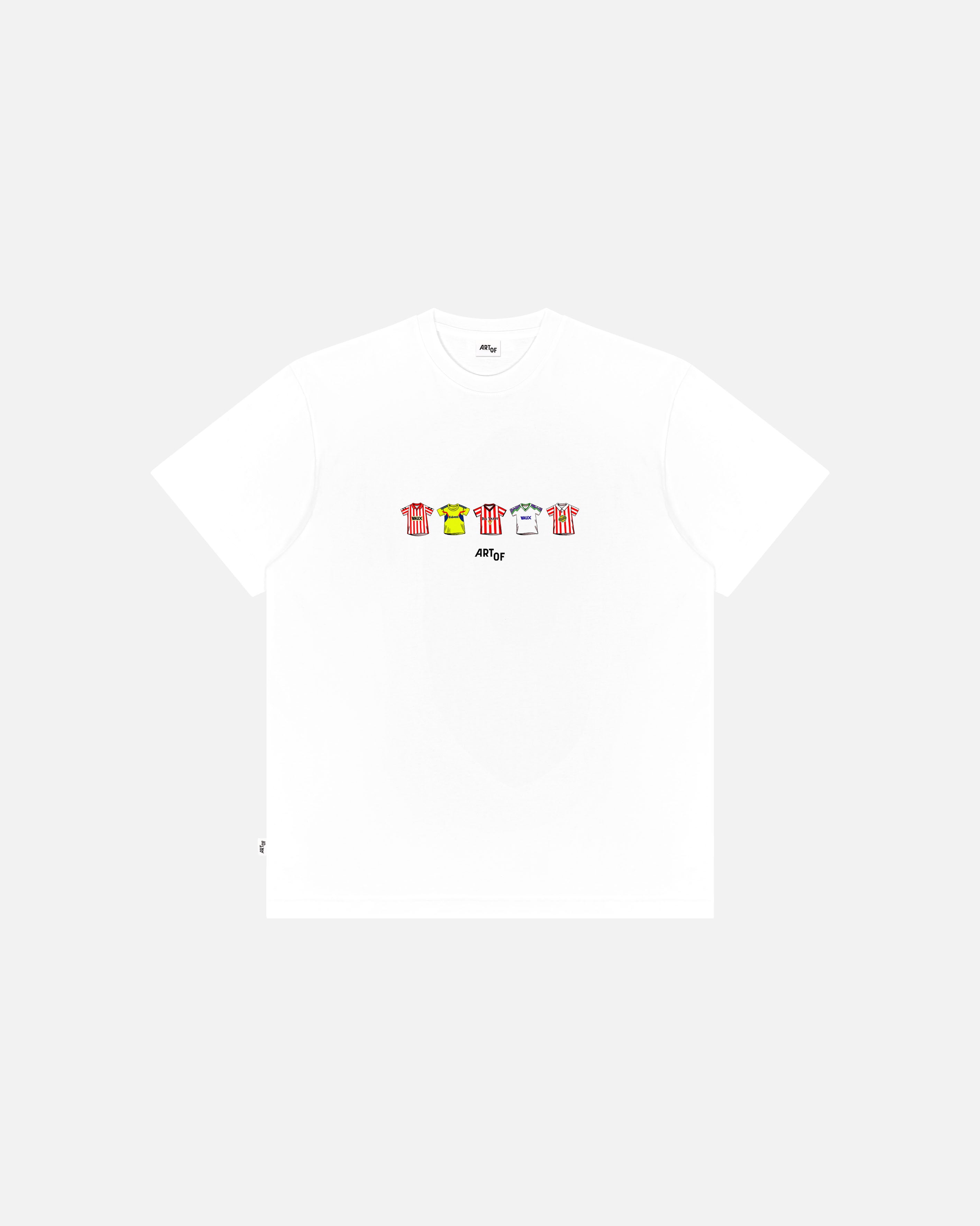 ART OF Sunderland Classics Tee |  SAFC White Graphic Football T-shirt