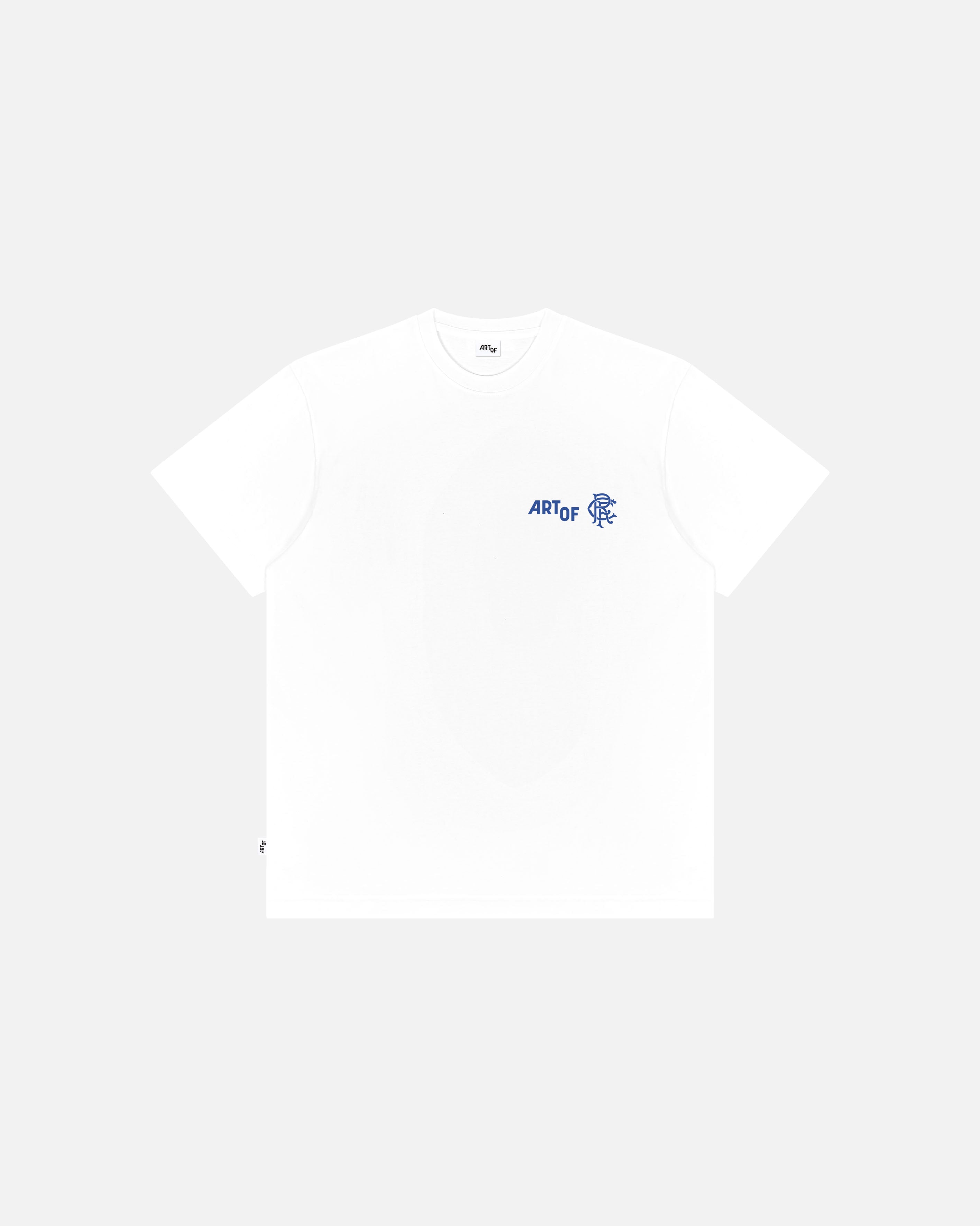 ART OF x Rangers WATP Tee | RFC White Graphic Football T-shirt