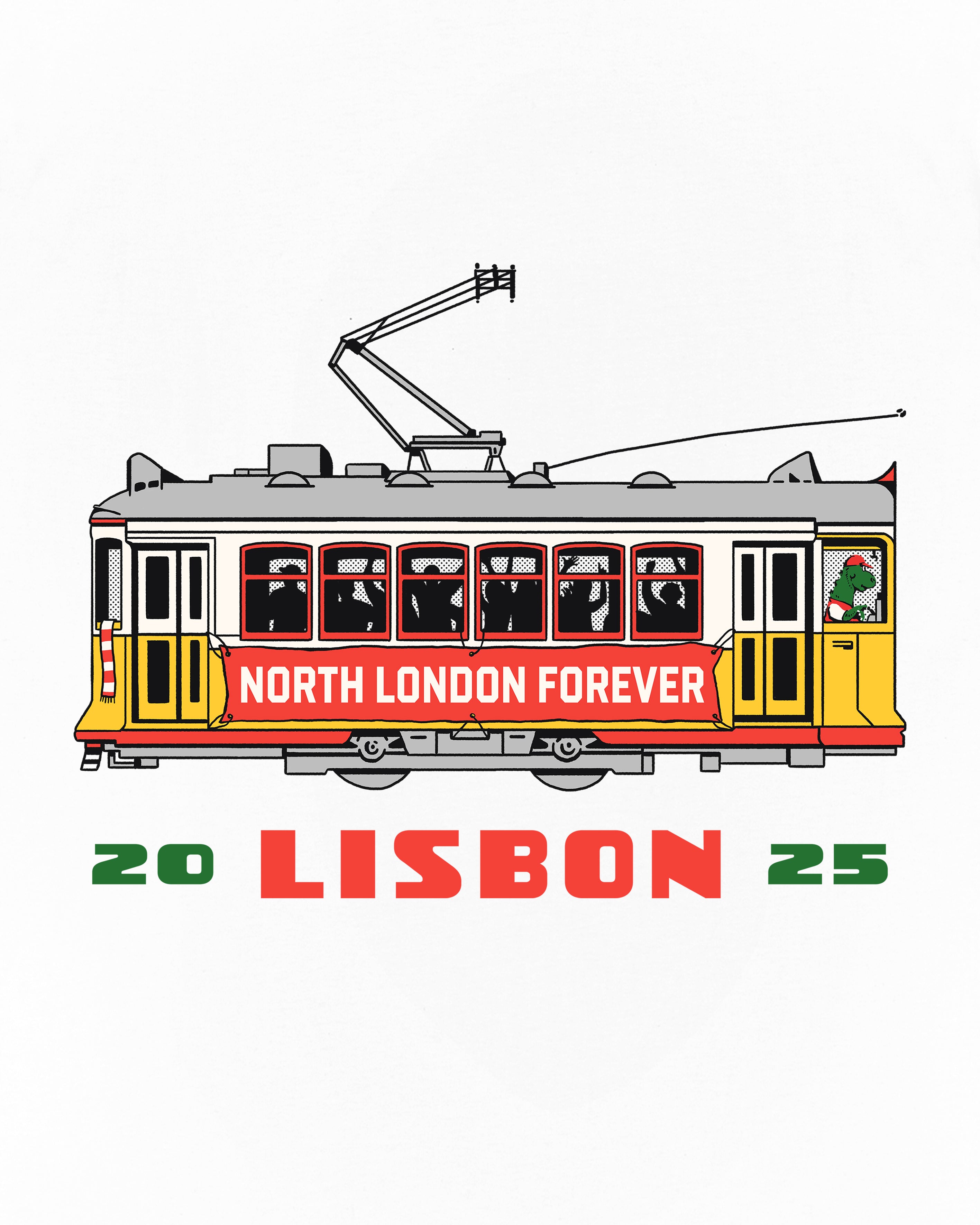 ART OF AFC Women's Road To Lisbon Tee | White Graphic Football T-shirt